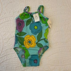 Girls Baby GAP One-Piece Swimsuit 6-12 mos NEW with tags